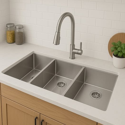 Cuba Tripla Gourmet Inox 304 LG Tri 940 - Strake Inox